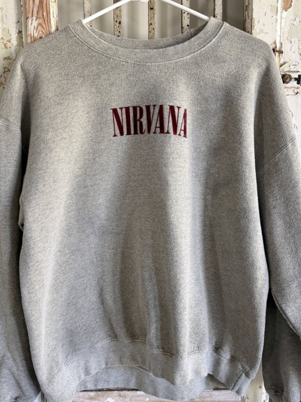 Urban Outfitters Nirvana In Utero Crewneck Sweatshirt Grey Size M